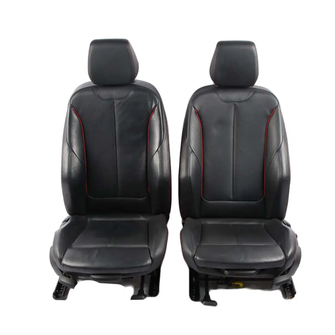 BMW F20 Seats M Sport Heated Black Leather Interior Set Seat with Door Cards - SKU 7295124-1 - Part number 7295124