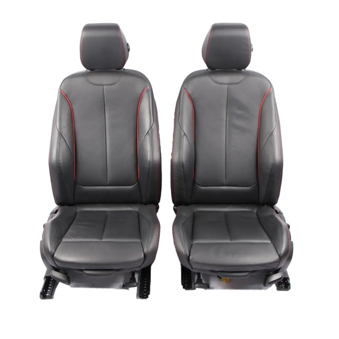 Seats M Sport Heated Black Leather Interior Set Seat with Door Cards to BMW F30 with Part number 7295124 BMW F30 Seats M Sport Heated Black Leather Interior Set Seat with Door Cards - SKU 7295124-2 - Part number 7295124