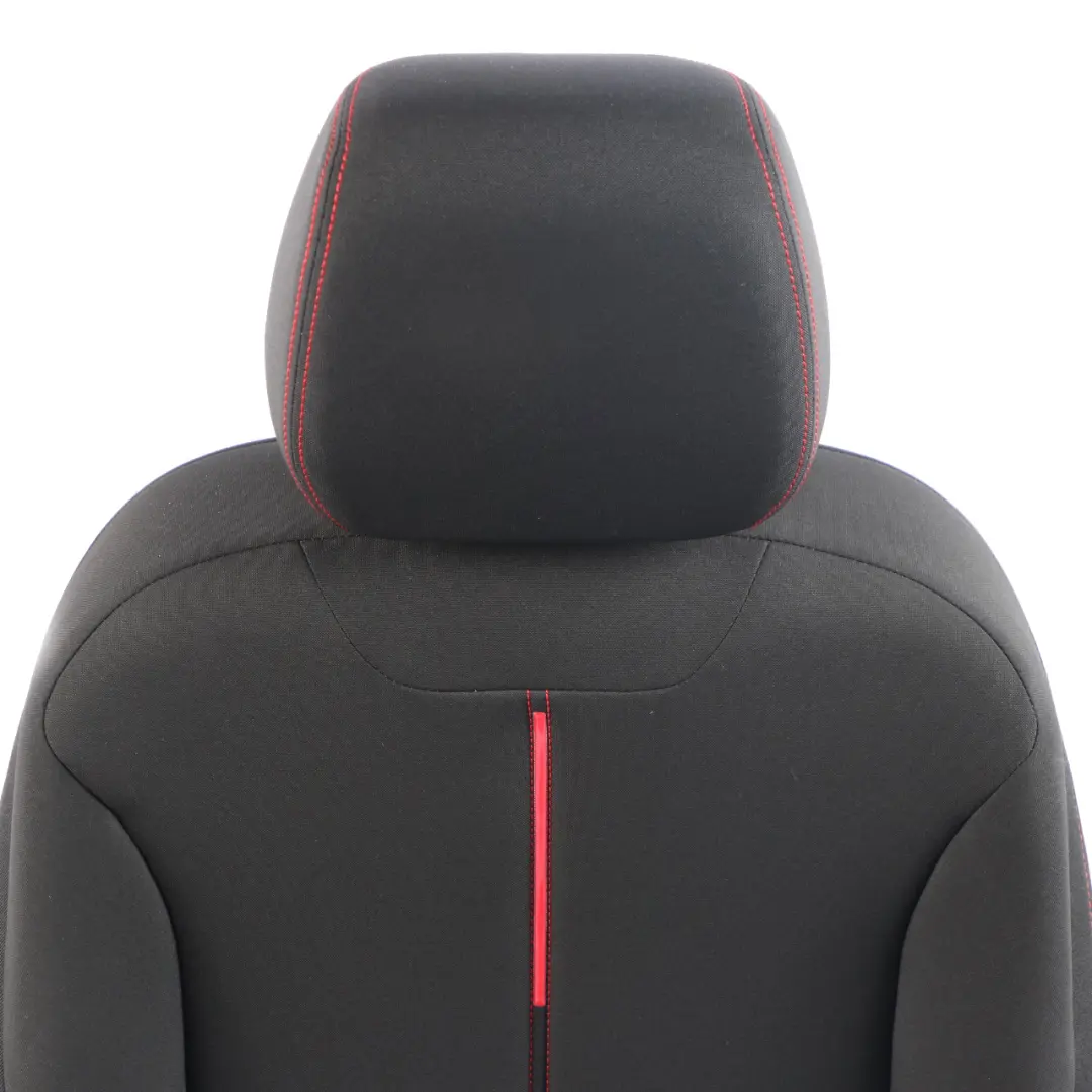 BMW F20 Sport Cloth Fabric Track / Anthracite Red Left Siège avant - SKU 7295133-2 - Numéro de pièce 7295133