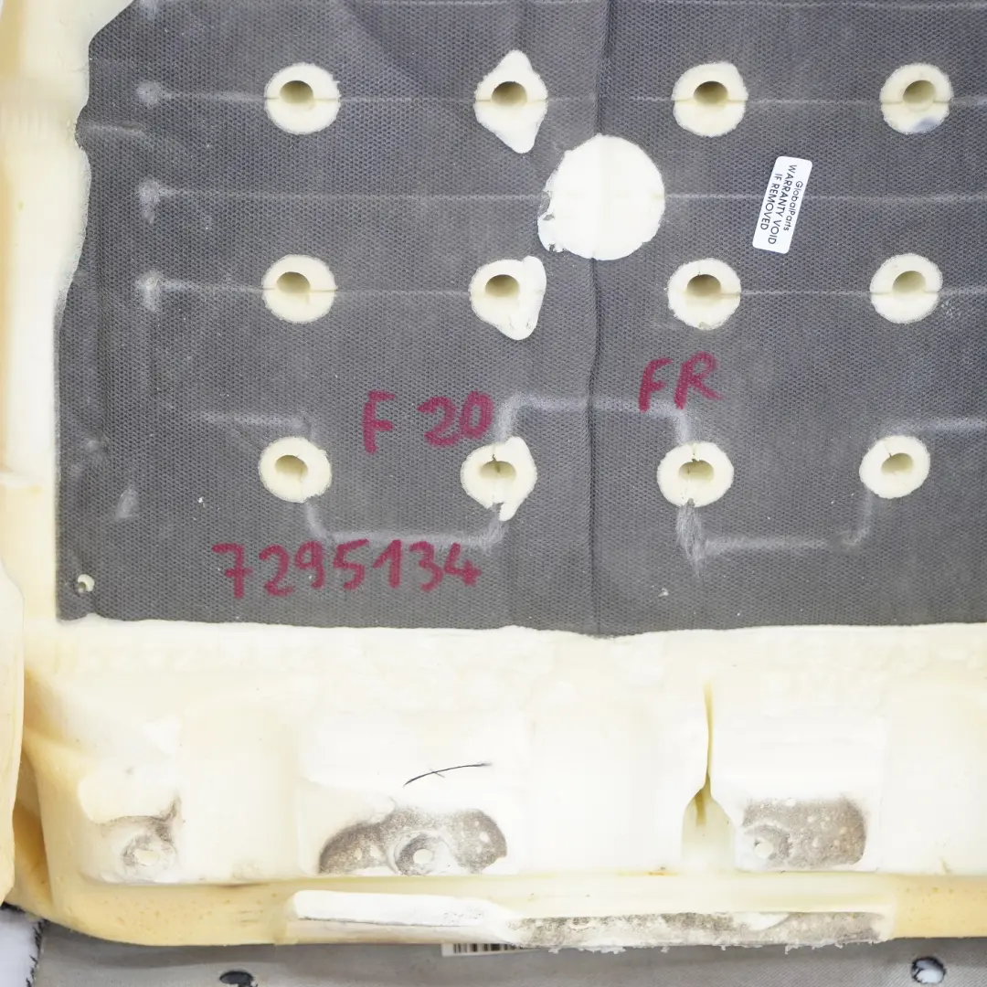 Oparcie Fotela Przedniego Prawe Materiał do BMW F20 o numerze 7295134 BMW F20 Oparcie Fotela Przedniego Prawe Materiał - SKU 7295134 - Numer Części 7295134