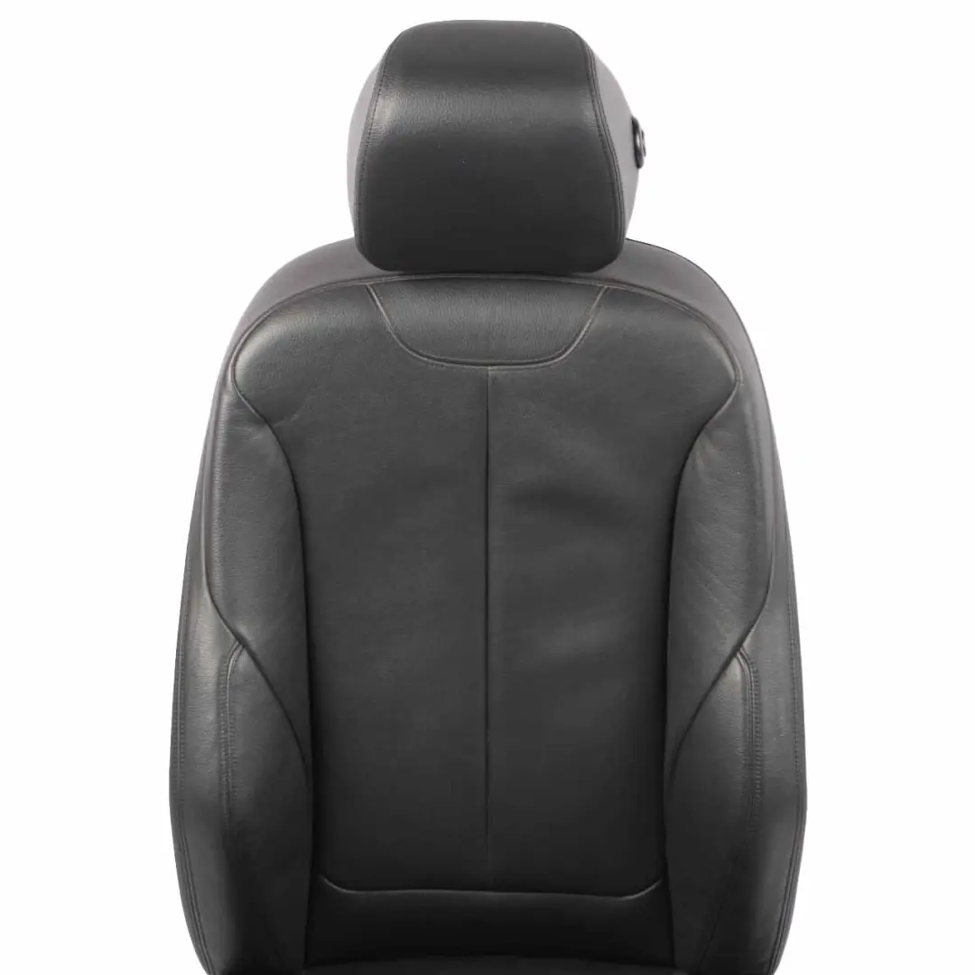  Front Seat BMW F30 F31 Left N/S Sport Heated Memory Leather Dakota Black LCSW - SKU 7295139-4 - Part number 7295139