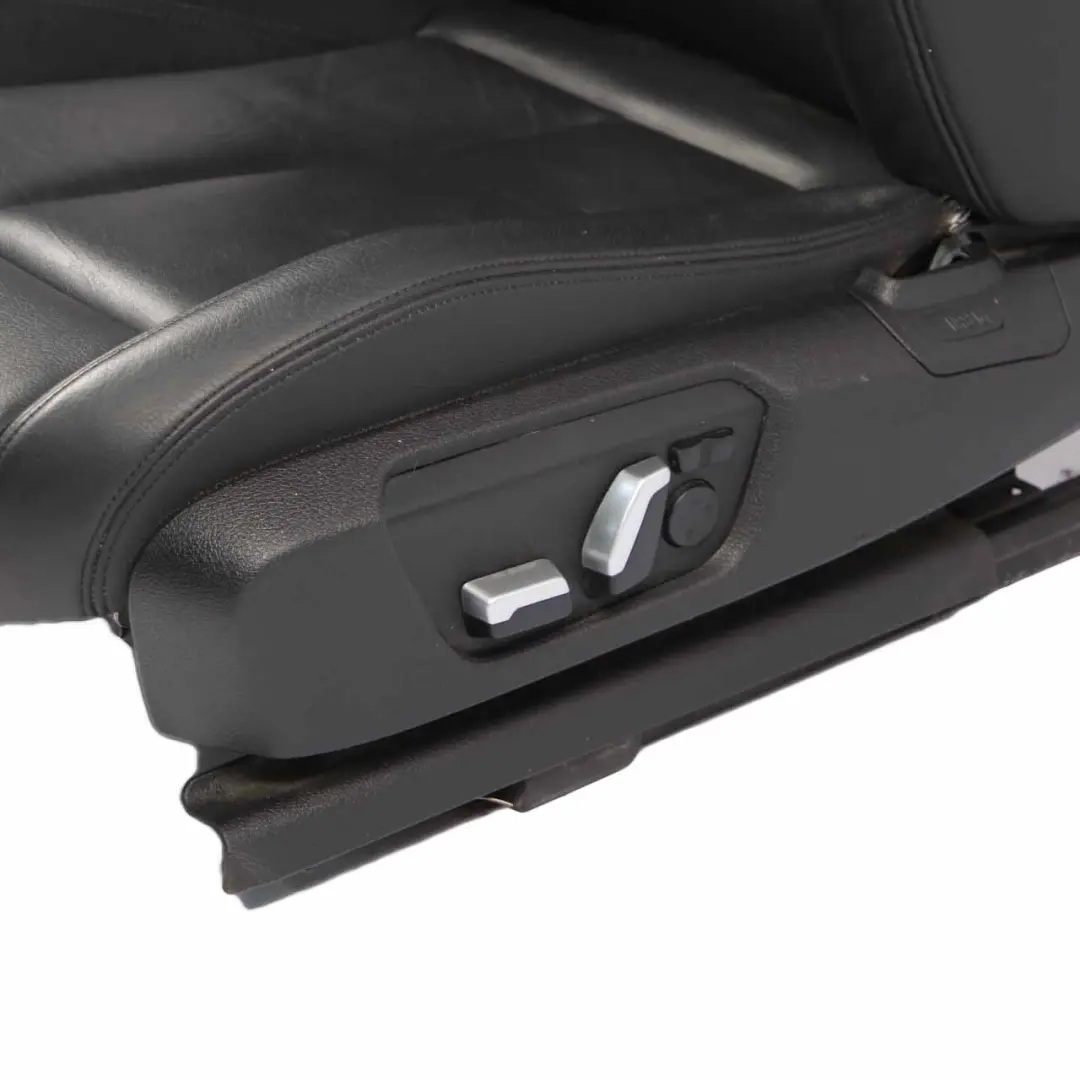  Front Seat BMW F30 F31 Left N/S Sport Heated Memory Leather Dakota Black LCSW - SKU 7295139-4 - Part number 7295139