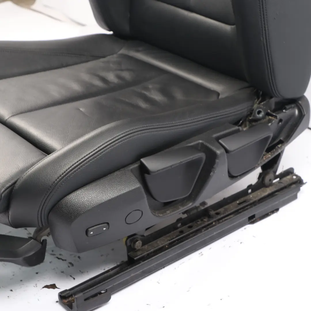 Front Seat Left N/S M Sport Interior Leather Dakota Black to BMW F20 with Part number 7295139 BMW F20 Front Seat Left N/S M Sport Interior Leather Dakota Black - SKU 7295139-7 - Part number 7295139