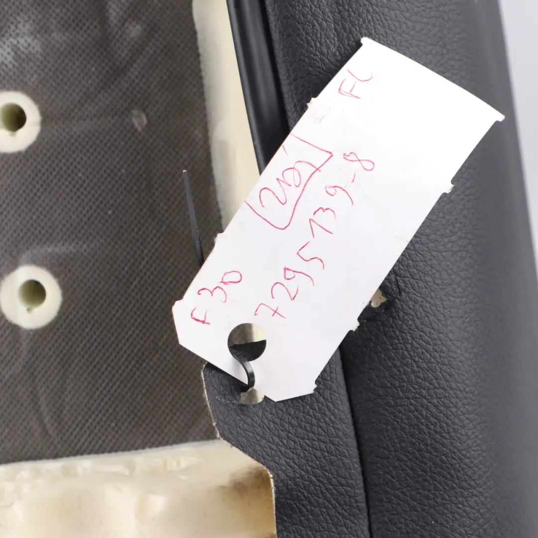 BMW F20 F30 LCI Vordersitz Sport Links Lehne Bezug Stoff Anthrazit Rot - SKU 7295139-8 - Teilenummer 7295139