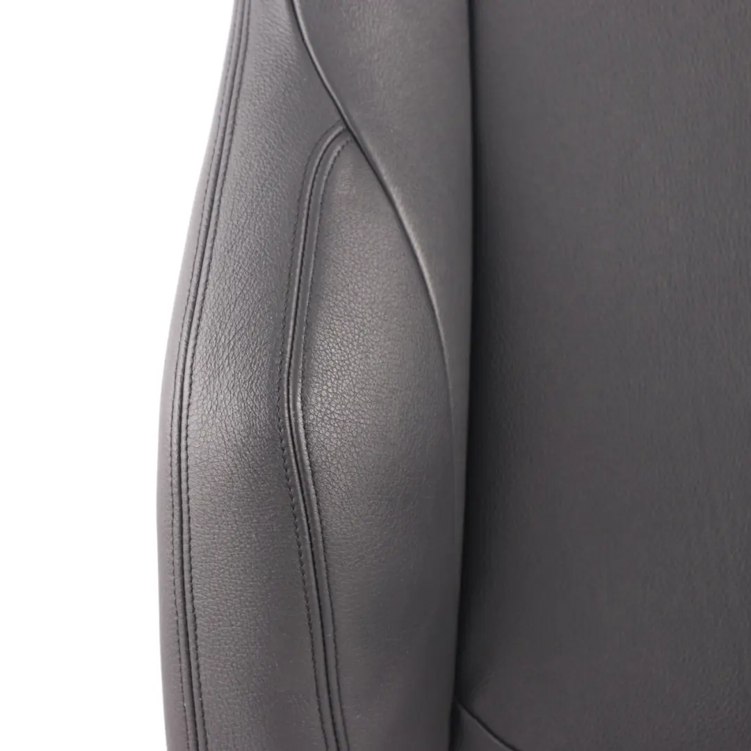 BMW F20 F30 F31 Front Left Sport Seat N/S Backrest Cover Leather - SKU 7295139-8 - Part number 7295139