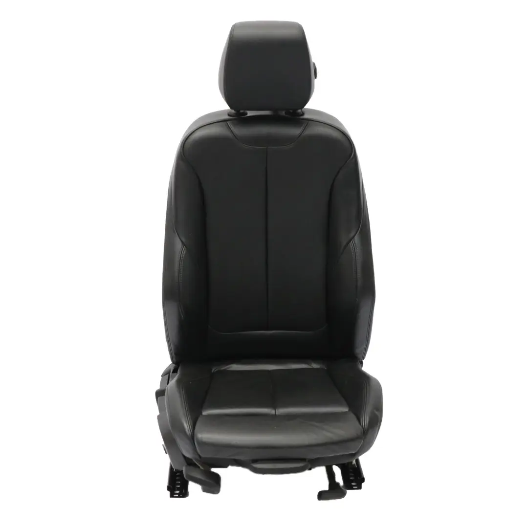 BMW F30 F31 Fotel Sport Prawy Przód Grzany Skóra Dakota Czarny - SKU 7295140-2 - Numer Części 7295140