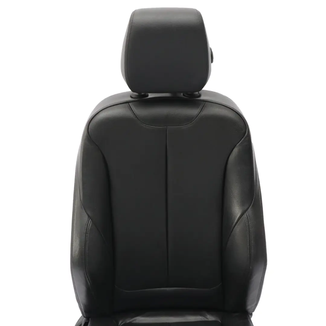BMW F30 F31 Vorne Rechts Sitz Beheizt Sport Schwarz Leder Dakota Interieur - SKU 7295140-2 - Teilenummer 7295140