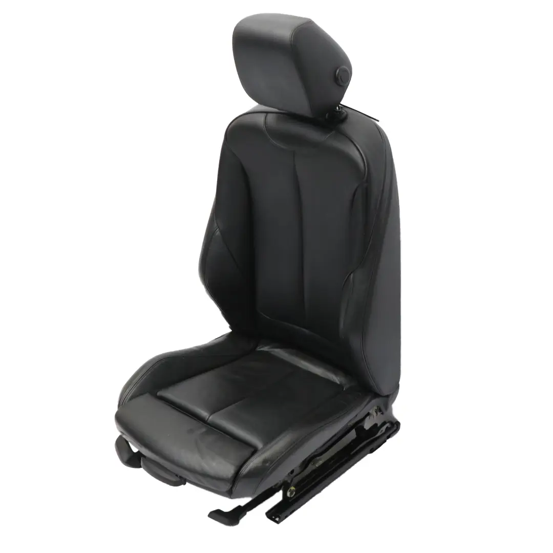 BMW F30 F31 Vorne Rechts Sitz Beheizt Sport Schwarz Leder Dakota Interieur - SKU 7295140-2 - Teilenummer 7295140