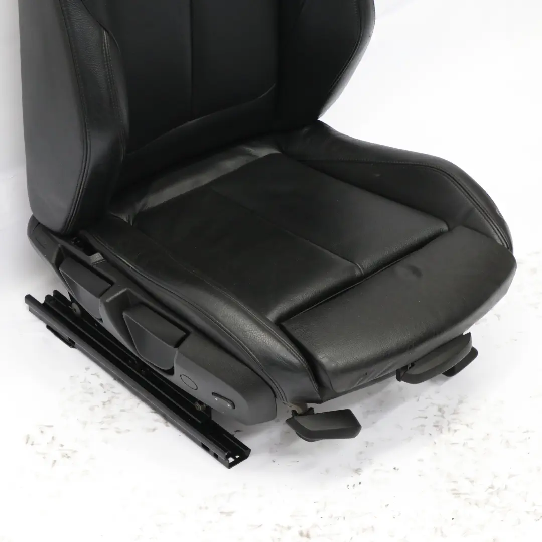 Front Right O/S Seat Heated Sport Black Leather Dakota Interior BMW F30 F31 - SKU 7295140-2 - Part number 7295140