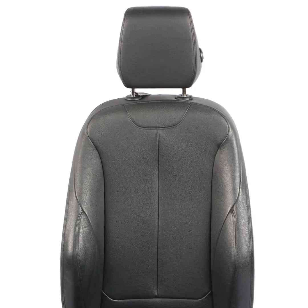 BMW F30 F31 Vorne Rechts Sport Sitz Sportsitz Leder Dakota Schwarz - SKU 7295140-3 - Teilenummer 7295140