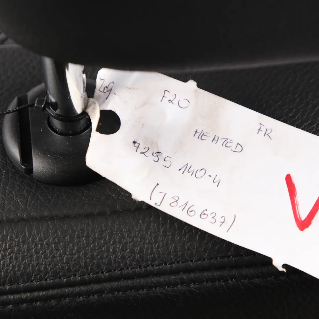 Vordersitz BMW F20 Beheizt Sport Schwarz Leder Dakota Vorne Rechts für mit Teilenummer 7295140 Vordersitz BMW F20 Beheizt Sport Schwarz Leder Dakota Vorne Rechts - SKU 7295140-5 - Teilenummer 7295140