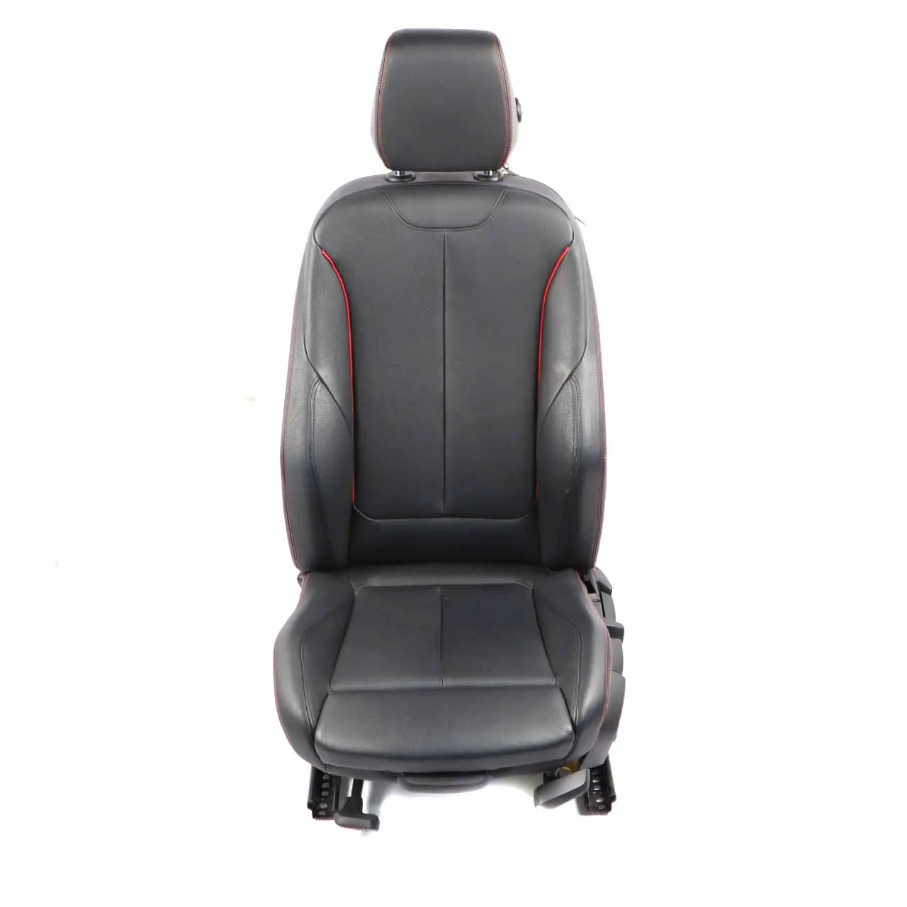 Asiento Delantero BMW F30 F31 Izquierdo M-Sport Cuero Dakota Negro Akcent Rot