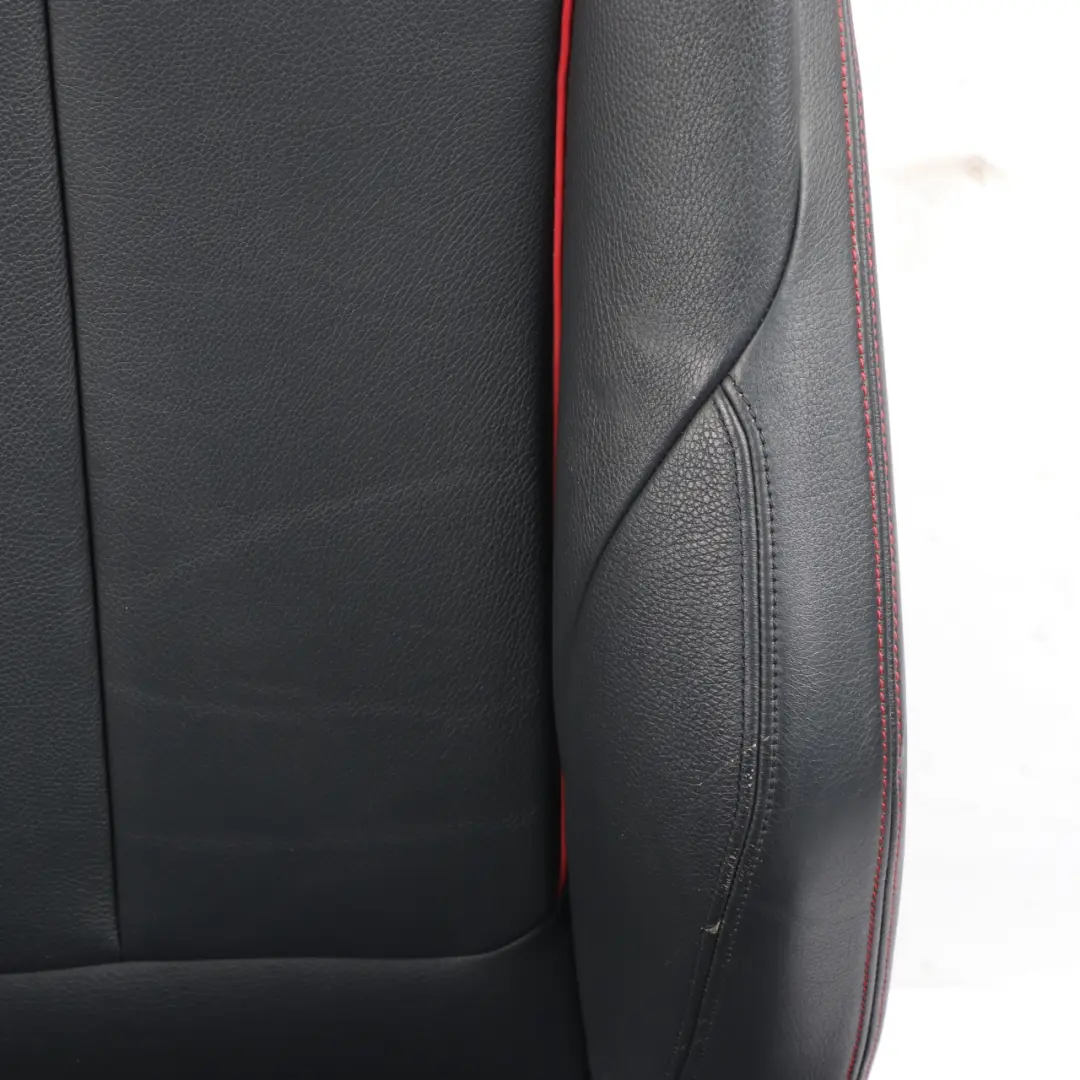 Sedile anteriore BMW F30 F31 Sinistro M-Sport Pelle Dakota Black Akcent Rot per con numero di parte 7295143 Sedile anteriore BMW F30 F31 Sinistro M-Sport Pelle Dakota Black Akcent Rot - SKU 7295143-1 - Numero di parte 7295143