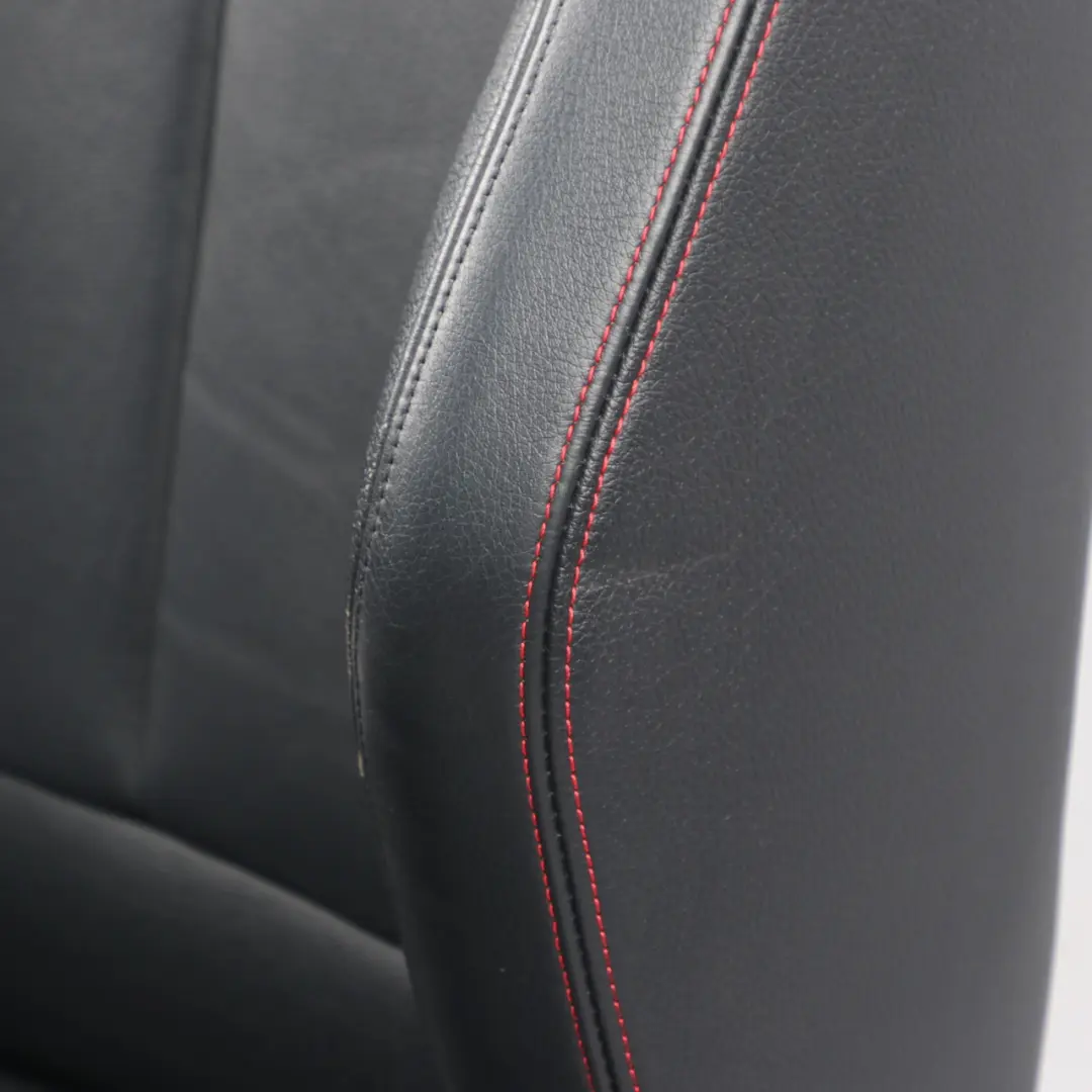  Sedile anteriore BMW F30 F31 Sinistro M-Sport Pelle Dakota Black Akcent Rot - SKU 7295143-1 - Numero di parte 7295143