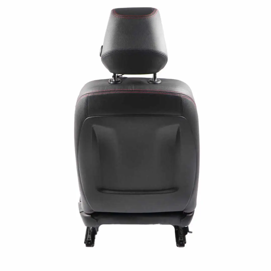  Vordersitz BMW F30 F31 Links Beheizt M-Sport Leder Dakota Schwarz Akcent Rot - SKU 7295143-1 - Teilenummer 7295143