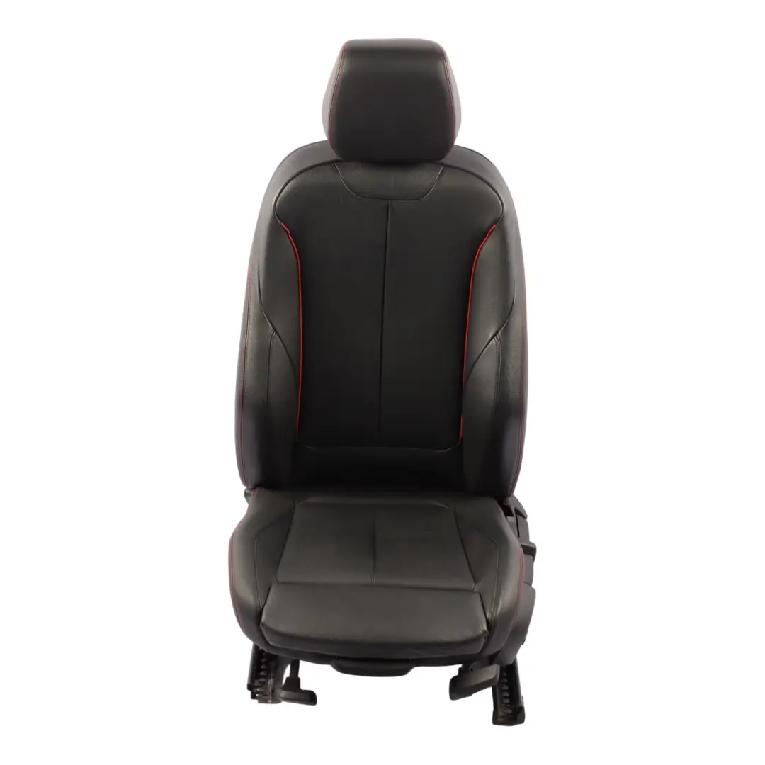 BMW F20 Siège avant gauche M Sport Interior Leather Dakota Black Akcent Red - SKU 7295143-4 - Numéro de pièce 7295143