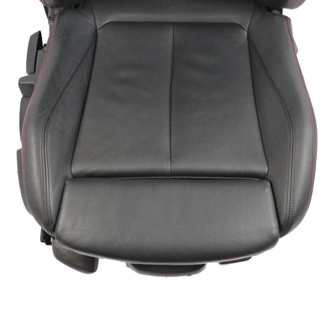  Front Seat BMW F20 M Sport Black Leather Dakota Accent Red Right O/S - SKU 7295144-1 - Part number 7295144