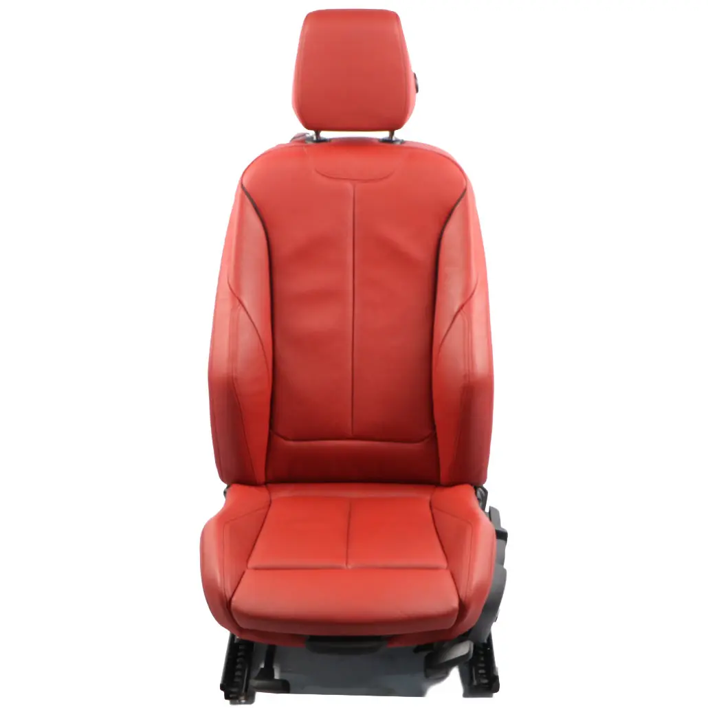 BMW F20 M Sport Front Left N/S Seat Backrest Heated Leather Korall-Rot Red - SKU 7295147 - Part number 7295147