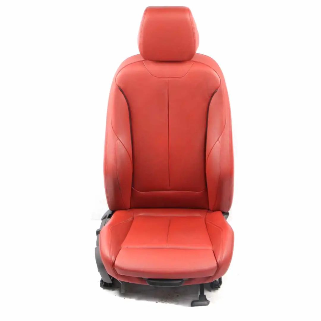 Front Seat BMW F20 M Sport Heated Right O/S Leather Dakota Korall Rot Red to with Part number 7295148 Front Seat BMW F20 M Sport Heated Right O/S Leather Dakota Korall Rot Red - SKU 7295148-2 - Part number 7295148