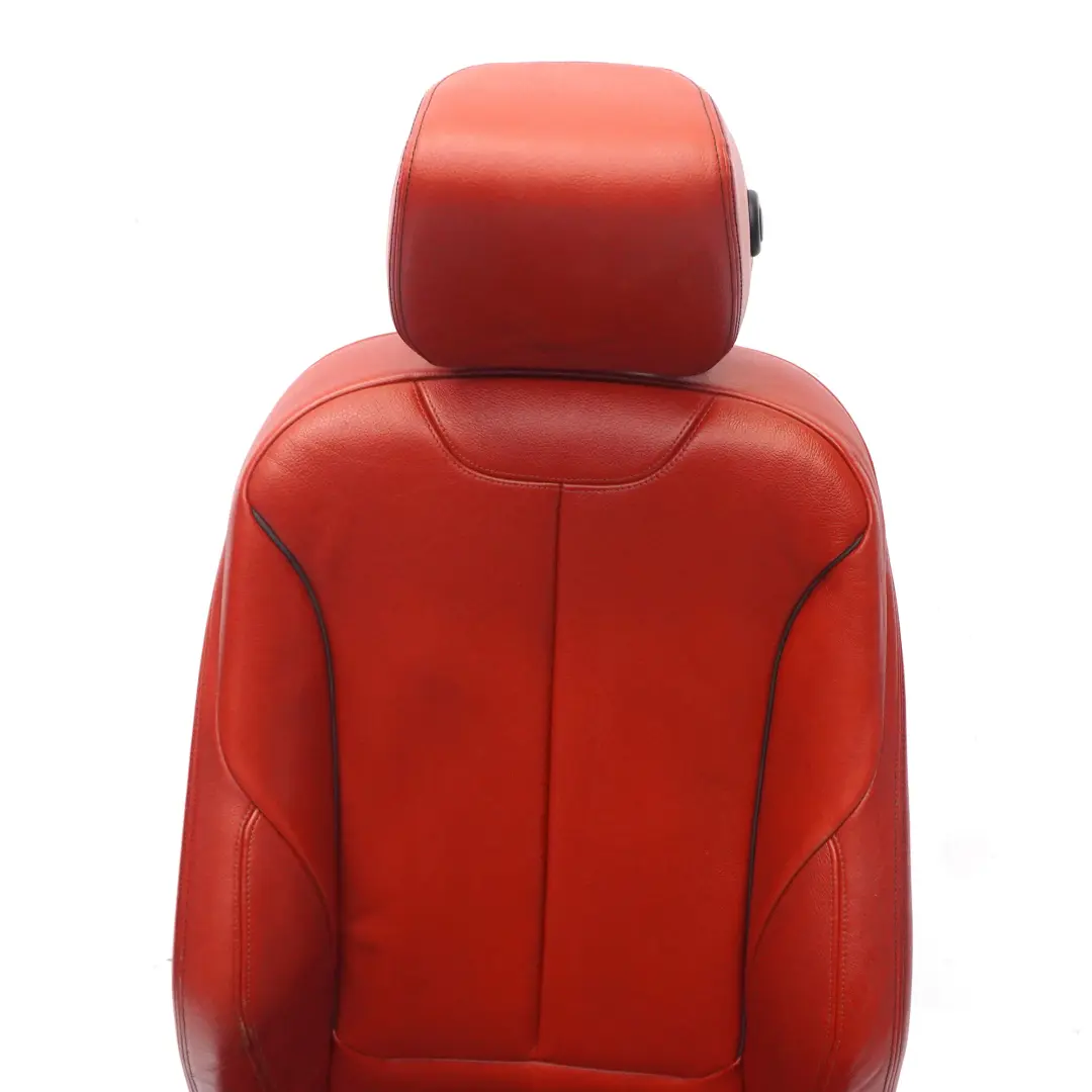 Front Seat BMW F30 M Sport Heated Right O/S Leather Dakota Korall Rot Red to with Part number 7295148 Front Seat BMW F30 M Sport Heated Right O/S Leather Dakota Korall Rot Red - SKU 7295148-3 - Part number 7295148