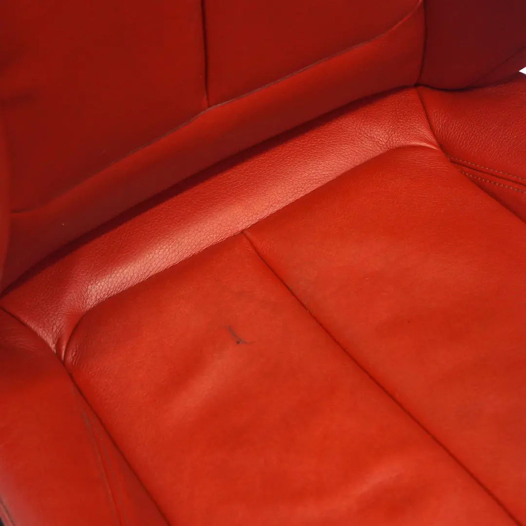  Front Seat BMW F30 M Sport Heated Right O/S Leather Dakota Korall Rot Red - SKU 7295148-3 - Part number 7295148