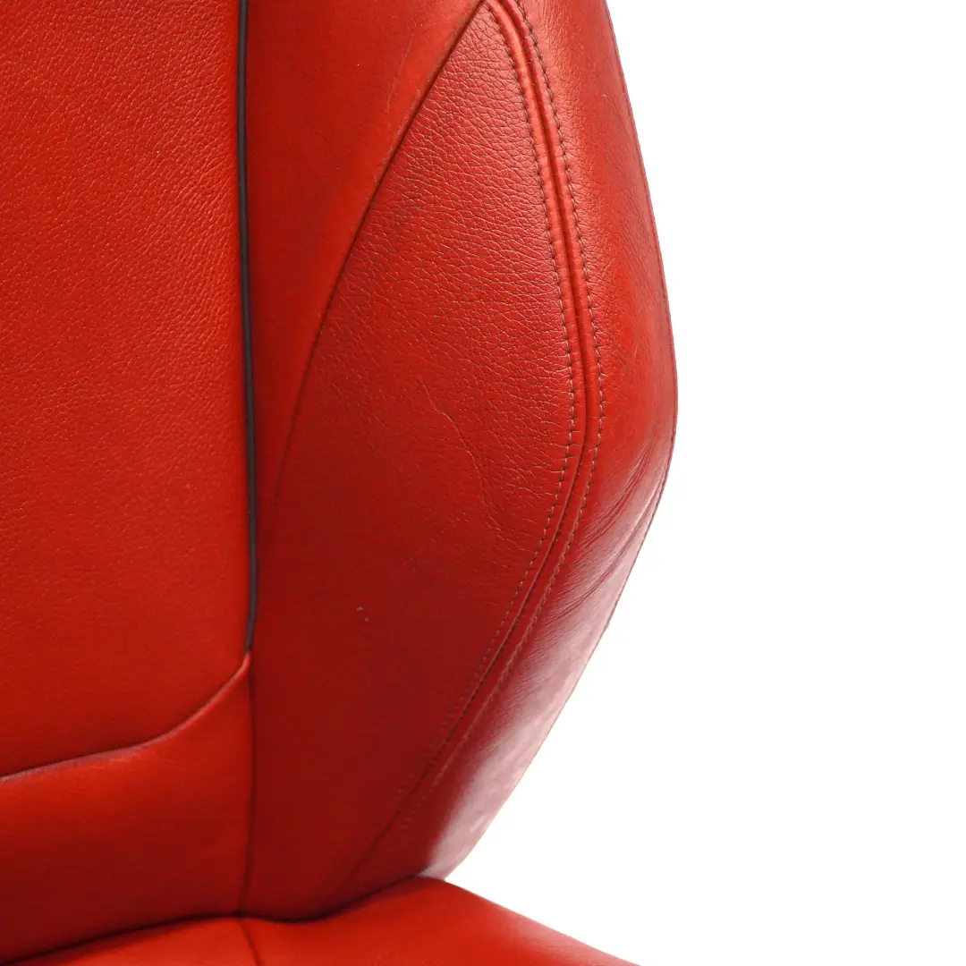  Front Seat BMW F30 M Sport Heated Right O/S Leather Dakota Korall Rot Red - SKU 7295148-3 - Part number 7295148