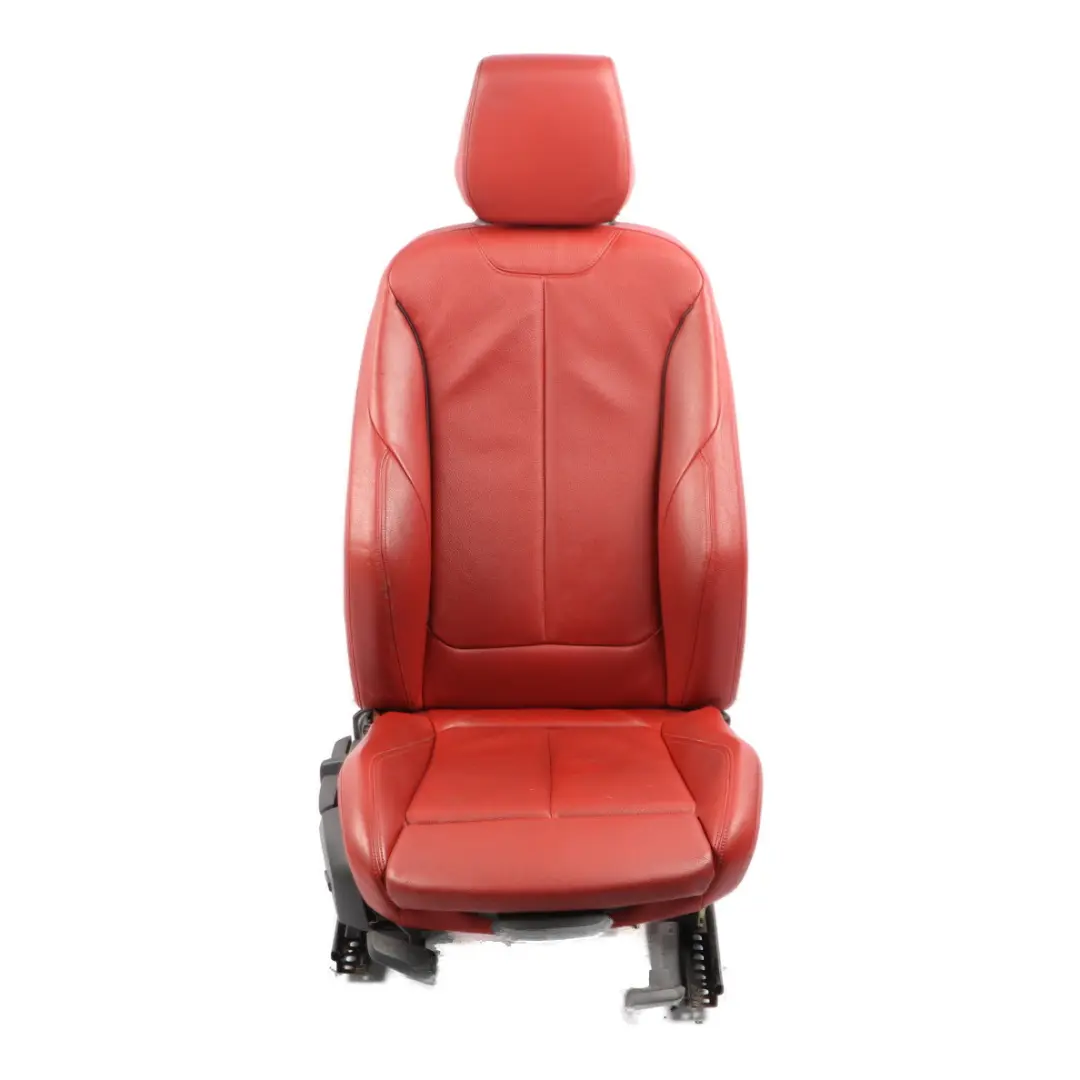 Asiento Delantero M Sport Derecho Interior Cuero Dakota Korall Rojo para BMW F20 con número de pieza 7295148 BMW F20 Asiento Delantero M Sport Derecho Interior Cuero Dakota Korall Rojo - SKU 7295148-4 - Número de pieza 7295148