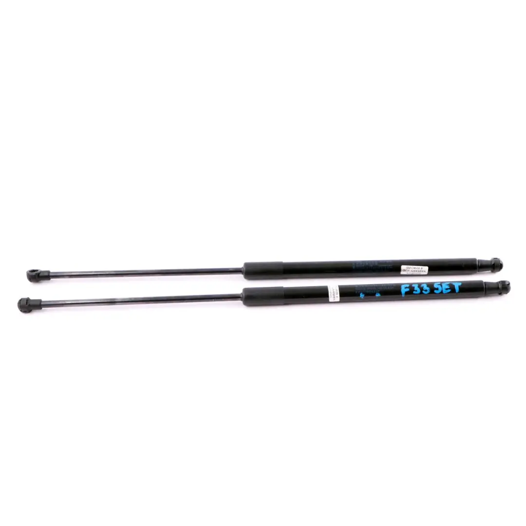 BMW F33 F83 M4 Convertible Trunk Lid Tailgate Gas Pressurized Spring Set - SKU 7295244 - Part number 7295244
