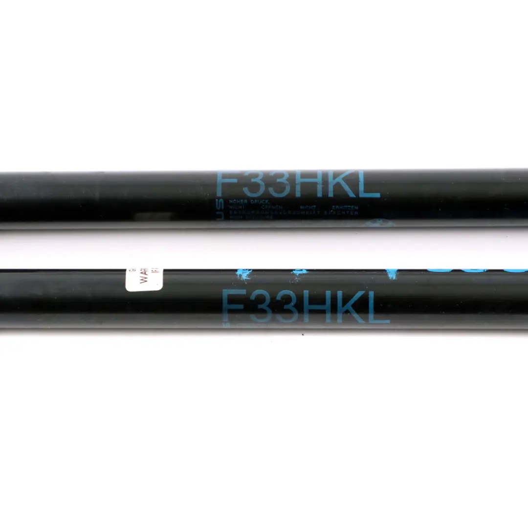 Trunk Lid Tailgate Gas Pressurized Spring Set to BMW F33 F83 M4 Convertible with Part number 7295244 BMW F33 F83 M4 Convertible Trunk Lid Tailgate Gas Pressurized Spring Set - SKU 7295244 - Part number 7295244