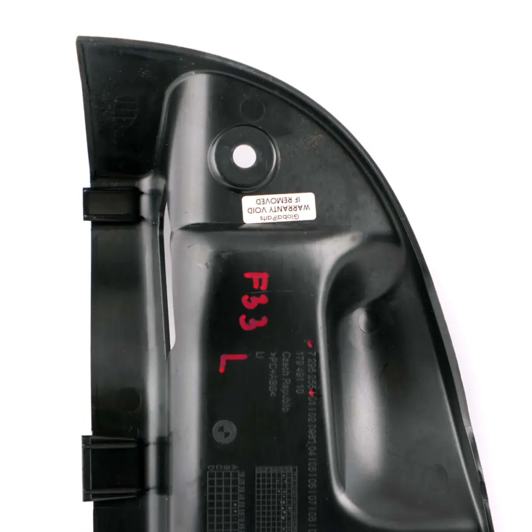 BMW 4 Series F33 F83 M4 Rear Left N/S Tail Light Cover Trunk Boot - SKU 7295255 - Part number 7295255