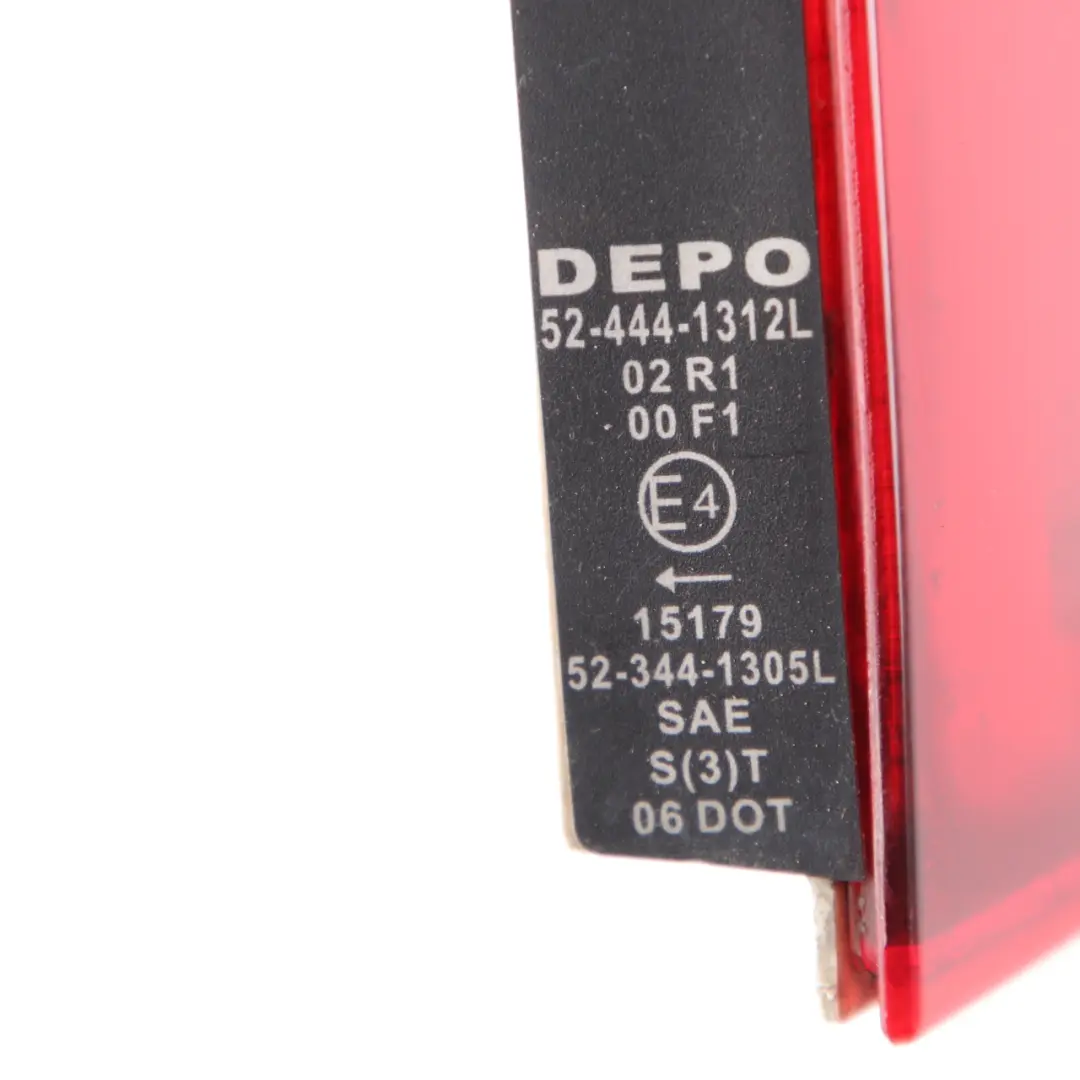 BMW X5 E70 Rear Tail Light In Trunk Lid Boot Lamp Left N/S DEPO - SKU 7295339-1 - Part number 7295339