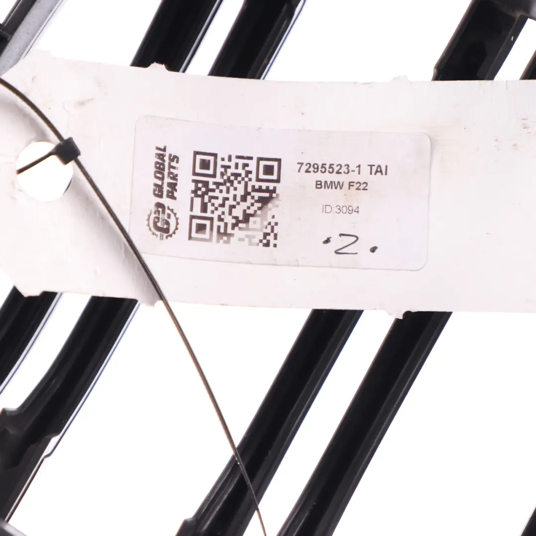 Front Bumper Grille BMW F22 F23 Kidney Radiator Air Inlet Left N/S TAIWAN to with Part number 7295523 Front Bumper Grille BMW F22 F23 Kidney Radiator Air Inlet Left N/S TAIWAN - SKU 7295523-1 - Part number 7295523