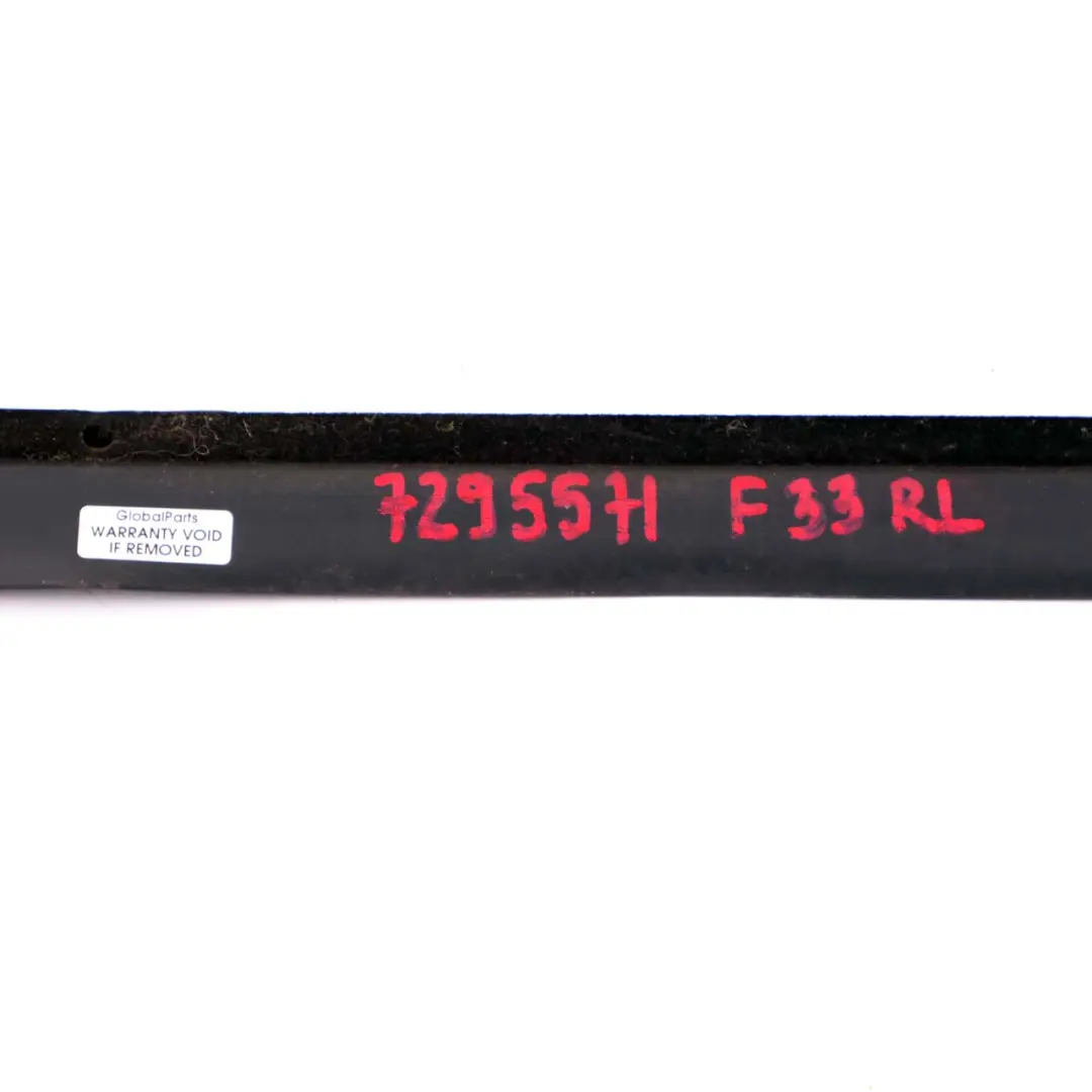 BMW F33 F83 M4 Finition cabriolet Fenêtre latérale arrière gauche brillante - SKU 7295571 - Numéro de pièce 7295571