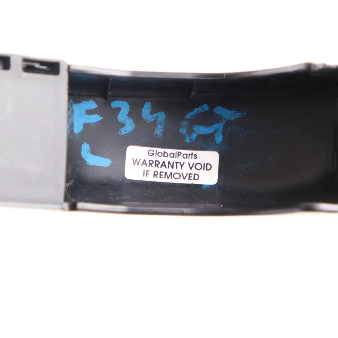 Trunk Hinge Cover Rear Left N/S Tailgate Trim Panel to BMW F34 GT with Part number 7295647 BMW F34 GT Trunk Hinge Cover Rear Left N/S Tailgate Trim Panel - SKU 7295647 - Part number 7295647