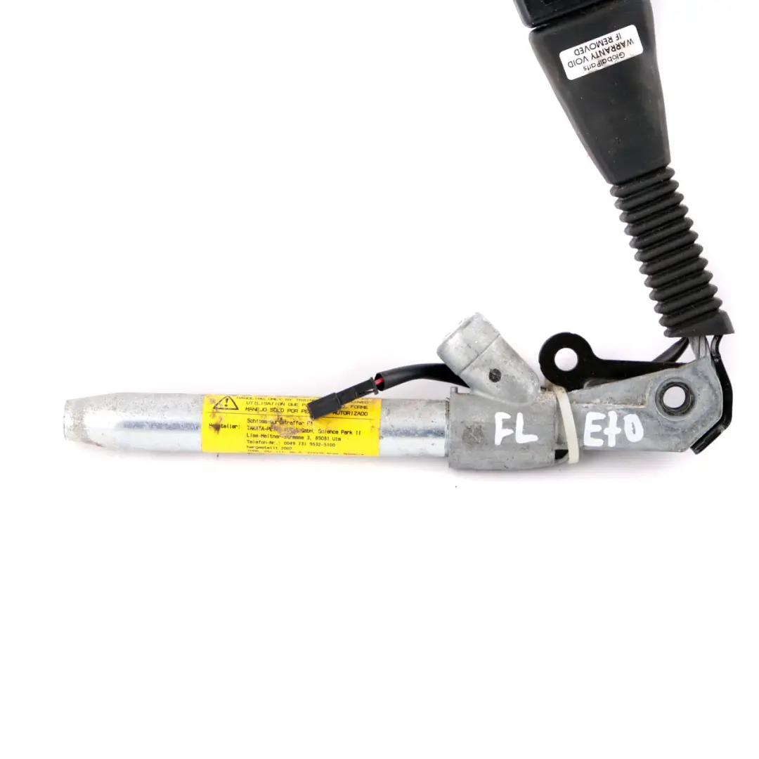 Tendicinghia Anteriore Sinistro Fibbia Inferiore Sedile per BMW X5 E70 X6 E71 con numero di parte 7295963 BMW X5 E70 X6 E71 Tendicinghia Anteriore Sinistro Fibbia Inferiore Sedile - SKU 7295963 - Numero di parte 7295963