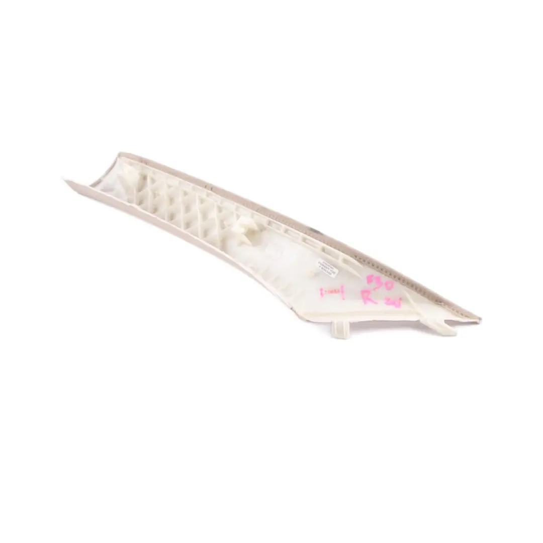 BMW F30 F80 M3 Cover Column A Pillar Trim Panel Right O/S Oyster 7296016 - SKU 7296022 - Part number 7296022