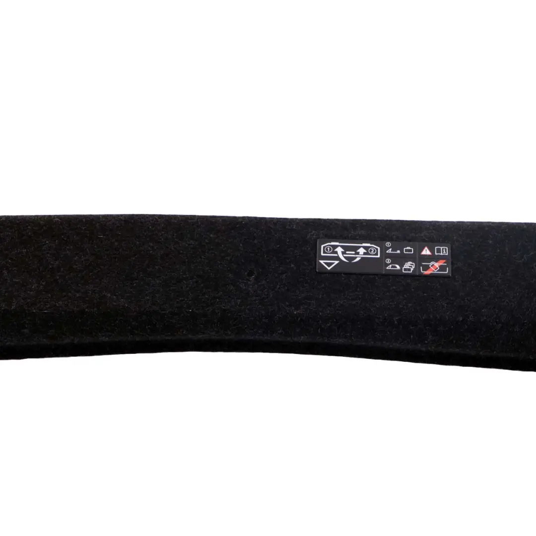 Embellecedor Interior Maletero Cubierta Marco Ventana para BMW F23 Cabrio con número de pieza 7296069 BMW F23 Cabrio Embellecedor Interior Maletero Cubierta Marco Ventana - SKU 7296069 - Número de pieza 7296069