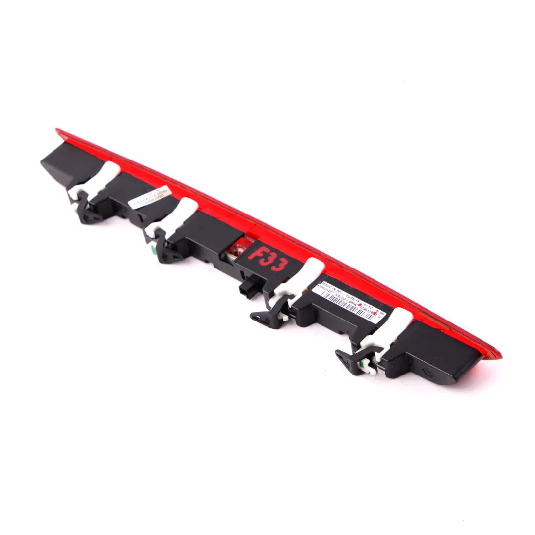 Posteriore Terzo Stop Lampada Freno Luce Rossa per BMW F33 F83 M4 con numero di parte 7296109 BMW F33 F83 M4 Posteriore Terzo Stop Lampada Freno Luce Rossa - SKU 7296109 - Numero di parte 7296109