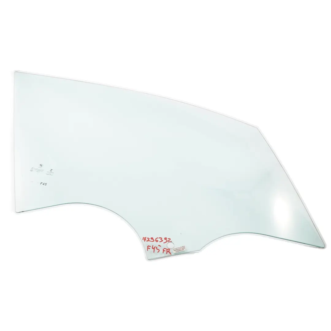 Side Window Door Front Right O/S Glass Glazing AS2 to BMW F45 with Part number 7296392 BMW F45 Side Window Door Front Right O/S Glass Glazing AS2 - SKU 7296392 - Part number 7296392