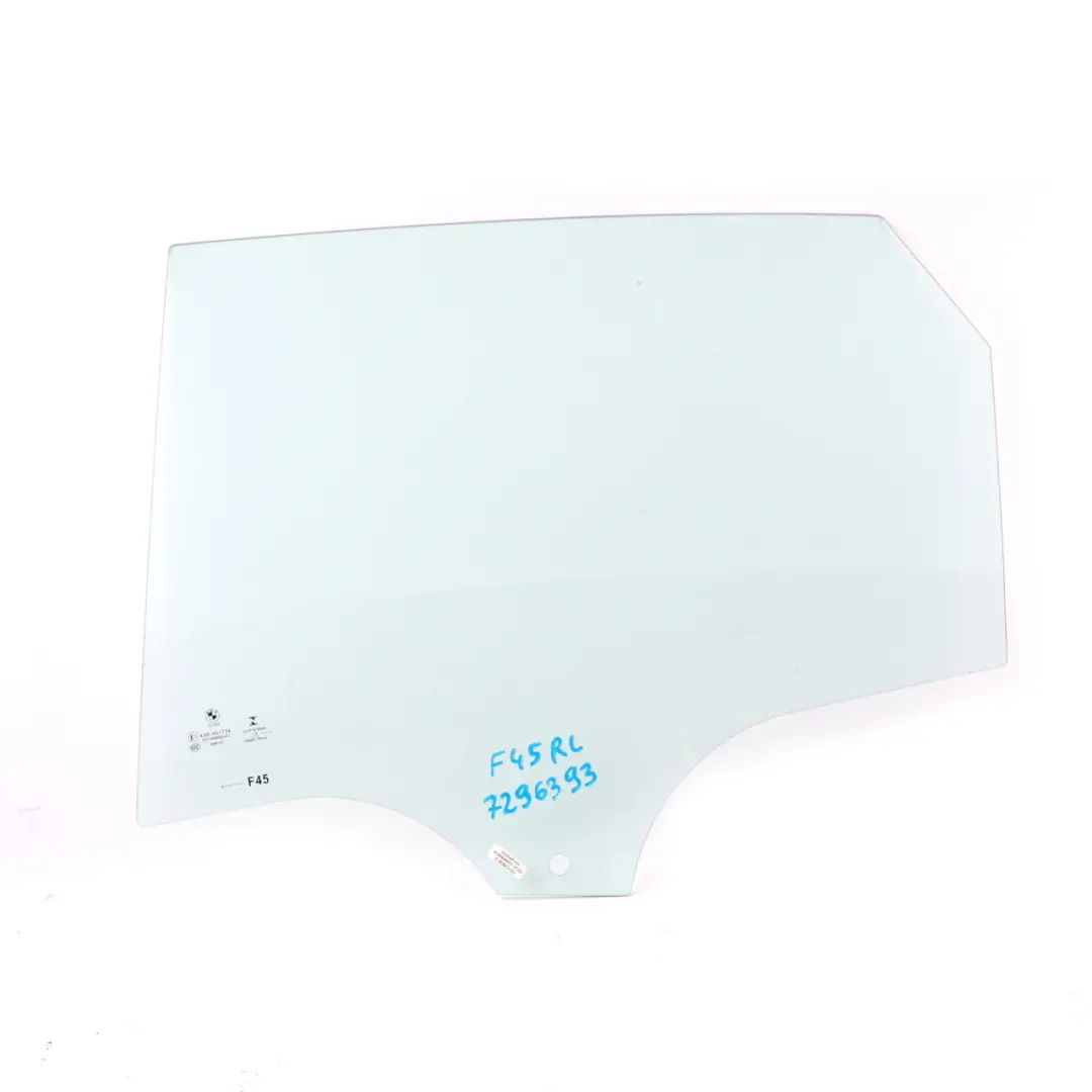 Vitre de porte arrière gauche AS2 pour BMW 2 Series F45 Active Tourer à propos du numéro de pièce 7296393 BMW 2 Series F45 Active Tourer Vitre de porte arrière gauche AS2 - SKU 7296393 - Numéro de pièce 7296393