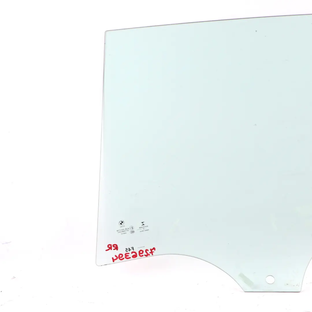 Right O/S Door Window Glass AS2 to BMW 2 Series F45 Active Tourer Rear with Part number 7296394 BMW 2 Series F45 Active Tourer Rear Right O/S Door Window Glass AS2 - SKU 7296394 - Part number 7296394