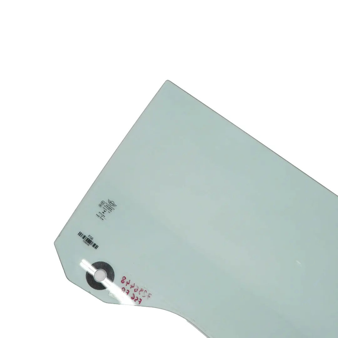 Front Right O/S Window Door Glass AS2 to Mini Cooper One F56 with Part number 7296448 Mini Cooper One F56 Front Right O/S Window Door Glass AS2 - SKU 7296448 - Part number 7296448