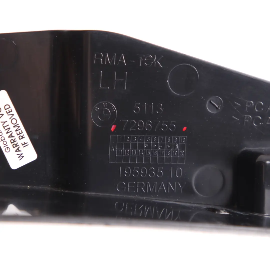  Soporte Panel Lateral BMW i3 Trasero Izquierdo Soporte Panel Montaje - SKU 7296755 - Número de pieza 7296755
