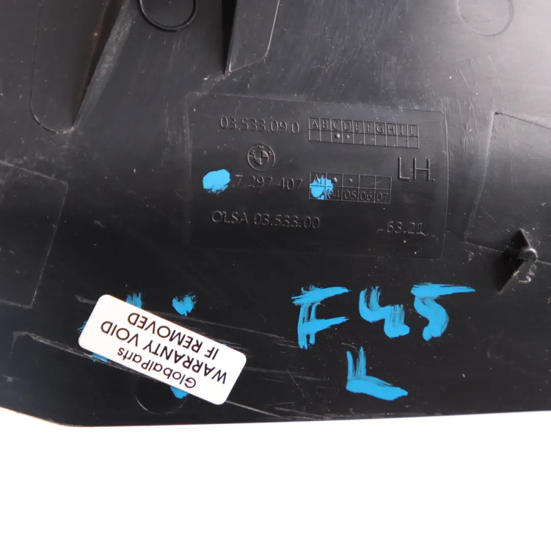 BMW F45 Active Tourer Gutter Strip Trim Drip Rail Left N/S - SKU 7297407 - Part number 7297407