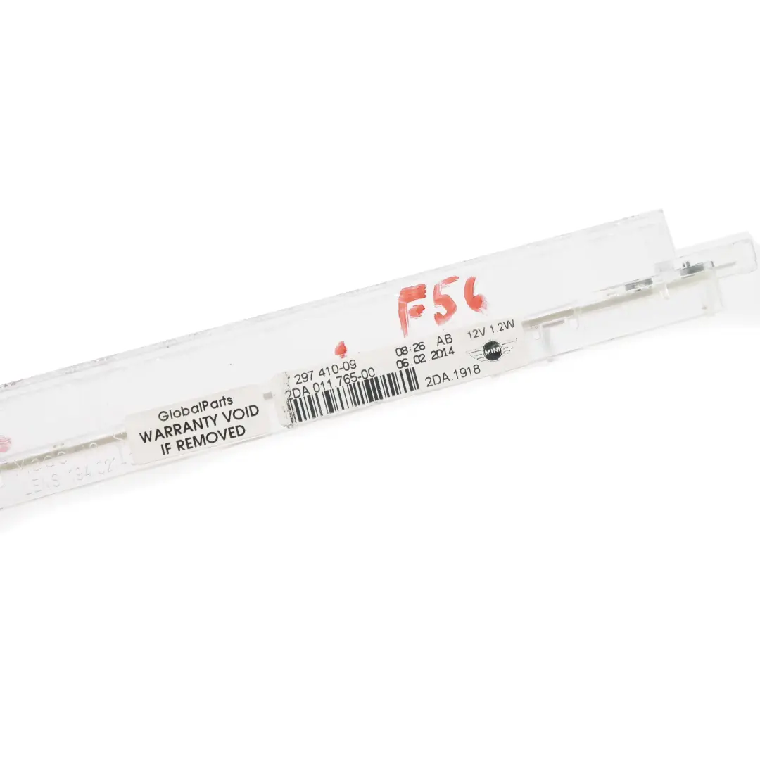 Mini Cooper One F55 F56 Tercera Luz De Freno Trasera Luz De freno Blanco - SKU 7297410 - Número de pieza 7297410