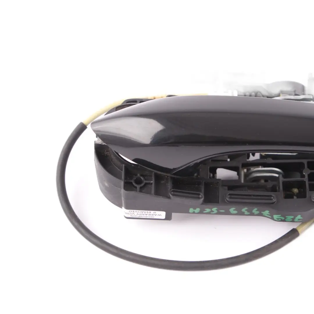 Grab Handle Door Outside Rear Right O/S Schwarz 2 Black 668 to BMW F10 F01 with Part number 7297439 BMW F10 F01 Grab Handle Door Outside Rear Right O/S Schwarz 2 Black 668 - SKU 7297439-SCH - Part number 7297439