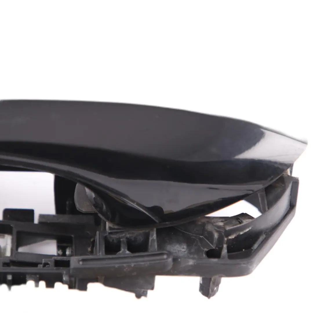 BMW F10 F01 Grab Handle Door Outside Rear Right O/S Schwarz 2 Black 668 - SKU 7297439-SCH - Part number 7297439