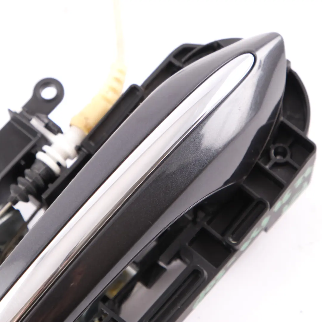 BMW F10 F01 Grab Handle Door Outside Rear Right Sophistograu Grey Metallic B90 - SKU 7297439-SOP - Part number 7297439