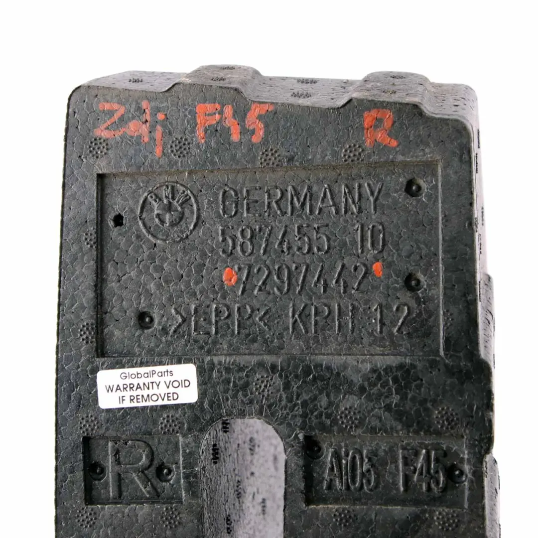  Crash Pad Door BMW F45 F46 Trim Outer Front Right O/S Protecting Foam - SKU 7297442 - Part number 7297442