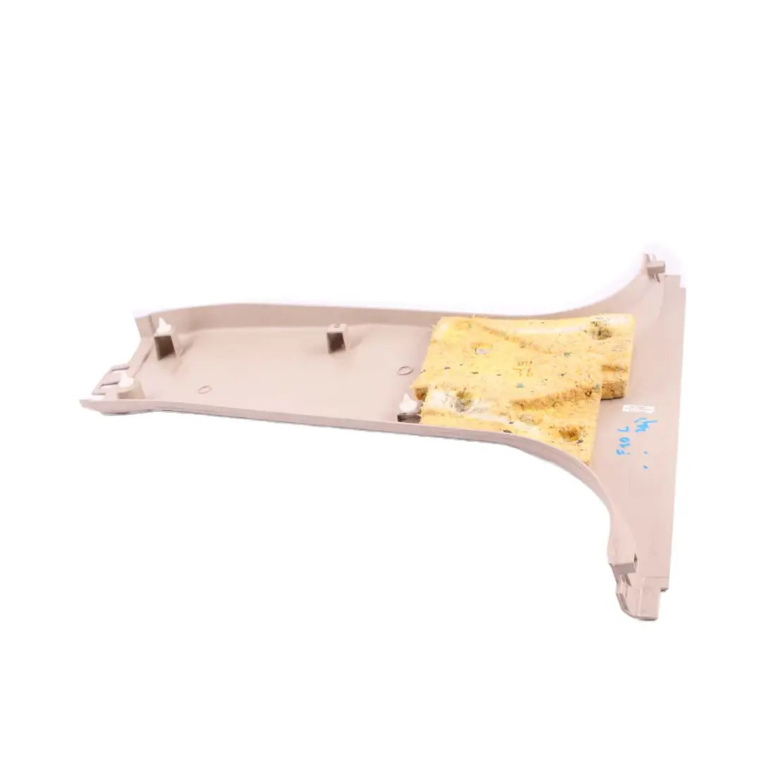 Cache De Montant B Gauche Côté Conducteur Oyster pour BMW F10 F11 à propos du numéro de pièce 7297921 BMW F10 F11 Cache De Montant B Gauche Côté Conducteur Oyster - SKU 7297921 - Numéro de pièce 7297921